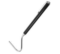 HOUDERCO Stainless Steel Adjustable Retractable Reptile Hook 40 Inch Extendable Snake Catcher Tool for Safe Handling of Snakes and Reptiles