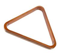 HOUDERCO Triangle Billiard Ball Rack Holder for Pool Table, Lightweight Pine Wood Frame with Fall Resistance, Sturdy Billiard Tripod Organizer for Snooker Balls