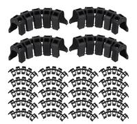 HOUDERCO Vegetable Vine Clips Plastic Plant Support Lightweight Bending Clips for Tomato Stem Reinforcement 100 Count