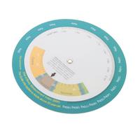 HOUDERCO Wall Mounted Bmi Weight Index Chart Quick Look Tool for Male and Print Body Mass Indicator Turntable for Home Gym Hospital Use
