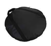 HOUDERCO Wear Resistant Oxford Cymbal Storage Bag Instrument Tote Pouch with Inner Accessory Pocket High Tensile Strength Protective Musician Carry Case