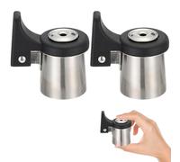 HOUDERCO Whistling Kettle Flute Water Boiler Alarm System Accessories 2pcs Stainless Steel Compatible with Induction Hob and Gas Stove for Personal and