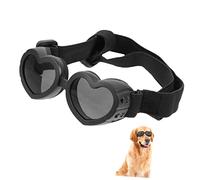 HOUDERCO Windproof Dog Sunglasses for Outdoor Activities Cool Pet Eyewear Uv and Cats for Cosplay and Photo Props