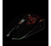 HOUDERCO Wireless Gaming Mouse 2.4ghz 6d Buttons with Colorful Rgb Lighting, Abs Material, Type-c Charging, Silent Click, Lightweight Design for Laptop and PC Gaming