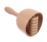 HOUDERCO Wooden Back Belly Massager Stick Health Preserving Tool for Abdominal Muscle Relief for Busy Lifestyles and Improved Circulation