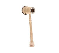 HOUDERCO Wooden Moxa Box for Moxibustion Therapy Portable Healing Holder One Hole Design for Effective Moxa Stick Use for Home Treatments and Wellness