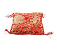 HOUDERCO Yellow Cloth Singing Bowl Cushion Pillow for Comfortable and Smooth the Touch Support, Craft Decoration for Homes and Offices, Tibetan Singing Bowl Pad Random Color