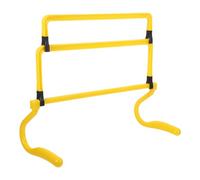 HOUDERCO Yellow Training Hurdles for Football Agility and Core Strength Exercises Made of Rugged Pp Material for Agile Training and Fitness Sessions Indoors and Outdoors