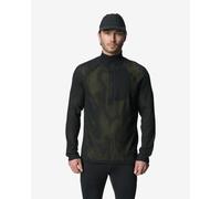 Houdini Pace Flow Half Zip Fleece Black Yellow - M