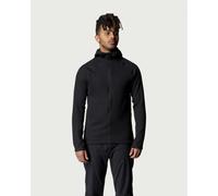 Houdini Pace Flow Hooded Fleece Pure Black - XL