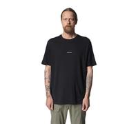 Houdini Tree Message Short Sleeve T-Shirt Pure Black - XL