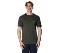 Houdini Tree Message Short Sleeve T-shirt Green M Men
