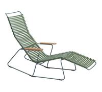 Houe - Click Sunrocker Sunbed, Olive - Olive