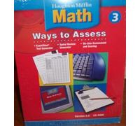 Houghton Mifflin Mathmatics: Way To Assess Cd Lv 3
