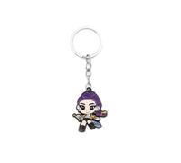 HOUJW Cute Cartoon Key Decoration Hanging Ornament, Anime Figure Keyring Accessories,Keychain for Key (One Size,B)