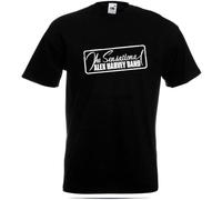 HOUKEEYUE Sensational Alex Harvey Band T Shirt Zal Cleminson Faith Healer Vambo Rools Black