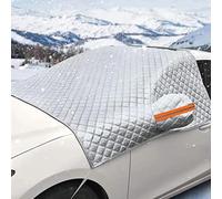 HOUKIG Car Snow Cover for Nissan Navara Note NP 300 Pick up NV200 Thick Protective Windshield Cover Frost Windscreen Cover Windscreen Cover Windshield Snow Cover Frost Protector,A-245 * 145cm