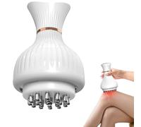 HOUKUNKA Acemend Cleans 4-in-1 Leg Massager, Cordless Handheld, 19 Speed, Heating & Vibration, for Edema in Legs & Feet