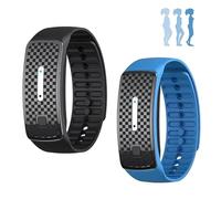 HOUKUNKA Lyfanog Detox Wristband, 2025 New Ultrasonic Fat Blasting and Detoxing Wristband, Ultrasound Fat Burning Wristband, Adjustable Ultrasonic Silicone Bracelet for Men Women (B+D)