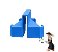 HOUKUNKA Tennis Camera Mount with Net Post Clip & Fence Hook, Secure Phone & Action Camera Holder for Match Recording, Training Analysis, Live Streaming - Dual Angles, No Install (1PC)