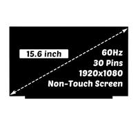 HOULISE Replacement for Dell Inspiron 15 3510 3511 3515 9JHCM 1920x1080 LCD Screen 15.6 inch 30 Pins 60Hz LED Display Digitizer Panel (for Non-Touch Screen Only)