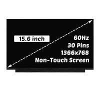 HOULISE Replacement for HP 250 G10 255 G10 (2023) LCD Screen 1366x768 15.6 inch 30PINS 60HZ LED Screen Digitizer Display Panel (for Non-Touch Screen Only)