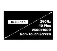 HOULISE Replacement for Lenovo Legion Pro 7 16IRX8 16IRX9 Type 82WR 83DF WQXGA 2560x1600 16.0 inch 240Hz 40 Pins LED LCD Screen Display Digitizer Panel (for Non-Touch Screen Only)