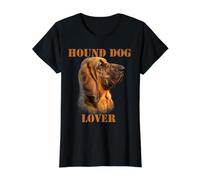 Hound Dog Lover Value Graphic T-Shirt, Women, Black, L