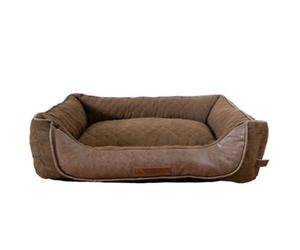 Hound Premium Quilted Sofa Bed Faux Leather Panel Medium