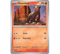 Houndour 007/063 Common Reverse Holo Pokemon Card (SV Shrouded Fable)