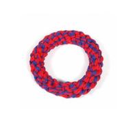 Hounds Multi-Coloured Cotton Rope Woven Ring Dog Toy