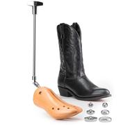 HOUNDSBAY Bloodhound Professional Western Cowboy Boot Stretcher for Men - Widener Shoe Stretcher for Cowboy Boots Wide Feet