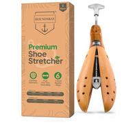 HOUNDSBAY Bulldog Heavy-Duty Shoe Stretcher | Loosens Tight Shoes with Strong Wood & Metal Construction (WM UK5-7/EU38-40)