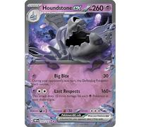 Houndstone ex 102/197 Double Rare Pokemon Card (SV Obsidian Flames) + 1x TitanCards® Toploader