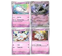 Houndstone ex 102/197 - Obsidian Flames - Pokemon Evolution 4 Card Lot - 101/197