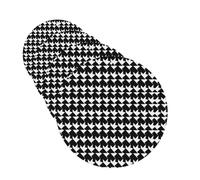Houndstooth Black Car Air Fresheners Cards 4 Pcs Hanging Fragrance Scented Cards Long-Lasting Car Aromatherapy Tablets for Wardrobe Bathroom Car Interior Mirror Pendant Gifts