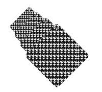 Houndstooth Black Car Air Fresheners Cards 4 Pcs Hanging Fragrance Scented Cards Long-Lasting Car Aromatherapy Tablets for Wardrobe Bathroom Car Interior Mirror Pendant Gifts