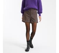 Houndstooth Check Shorts in Wool Mix Houndstooth Check