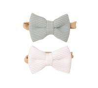 HOUNIIXIE 2 x Baby Bow Headbands Toddler Hair Bands Headwear for Girls Newborn Headbands Photography Props Hair Style 05 1 Count (Pack of 1)