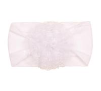 HOUNIIXIE Baby Elastic Headband Flower Headbands for Infants, Soft and Stretchy Hair Accessories Toddler Photography White 2-3T White 2-3 Years