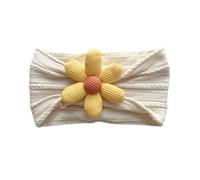 HOUNIIXIE Baby Flower Elastic Hair Band Soft Elastic Headband Comfortable Newborn G Style 2-3 Years