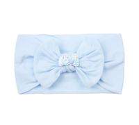 HOUNIIXIE Baby Headband Turban Headbands Bowknot Hair Bands Newborn Baby Blue 2-3 Years