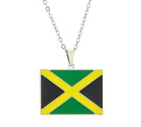 HOUNIIXIE Exquisite Card Pendant Necklace National Jewellery for Collectors and Culture, Medium, Stainless Steel, No Gemstone