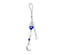HOUNIIXIE Exquisite Heart Keychain,Cute Heart Eye Keychain for Birthdays Valentine's Day R Size M R M