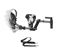 Hounyoln VR Gunstock for PlayStationVR2, for PSVR2 Controller Grips for Enhance Stability and Control Magnetic Controller VR Game Simplified Version (Black)