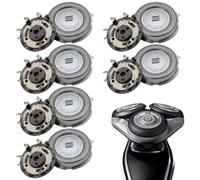 Hounyou 6Pack Shaver Heads Replacement, Stainless Steel Shaver Head, for Philips SH30/SH50 Series 1000 2000 3000 5000, Compatible with Philips Series AT8xx AT7xx PT7xx