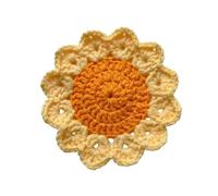 HOUODQU Artisanal Crochet Placemats Decorative Accessory for Dining Heat Resistance Wool Coasters