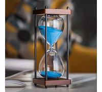 Hourglass 30 Minute Sand Timer, Colorful Gift Package Sand Clock, Blue