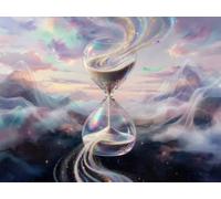 Hourglass 3000 Piece Jigsaw Puzzles for Adults, Colourful, Challenging & Brainteasing Adult puzzles 3000 Pieces Fantasy Mountain, Fun jigsaws for The Whole Family 48x32 inch