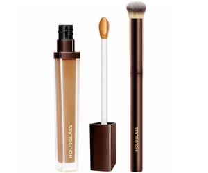 Hourglass Airbrush Concealer and Seamless Finish Concealer Brush Bundle 6ml (Various Shades) - Flax